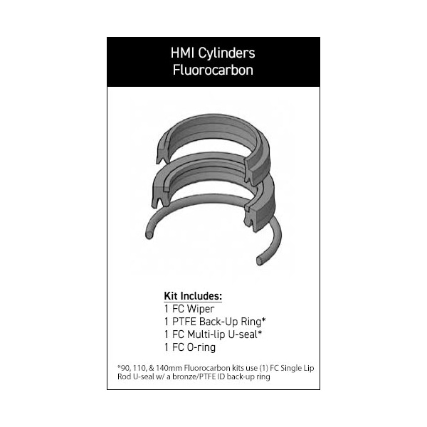 Parker - After Market Parts Hydraulic Cylinder Repair Kit- I-RK-I-U-1-90mm RK2HM0905 - main